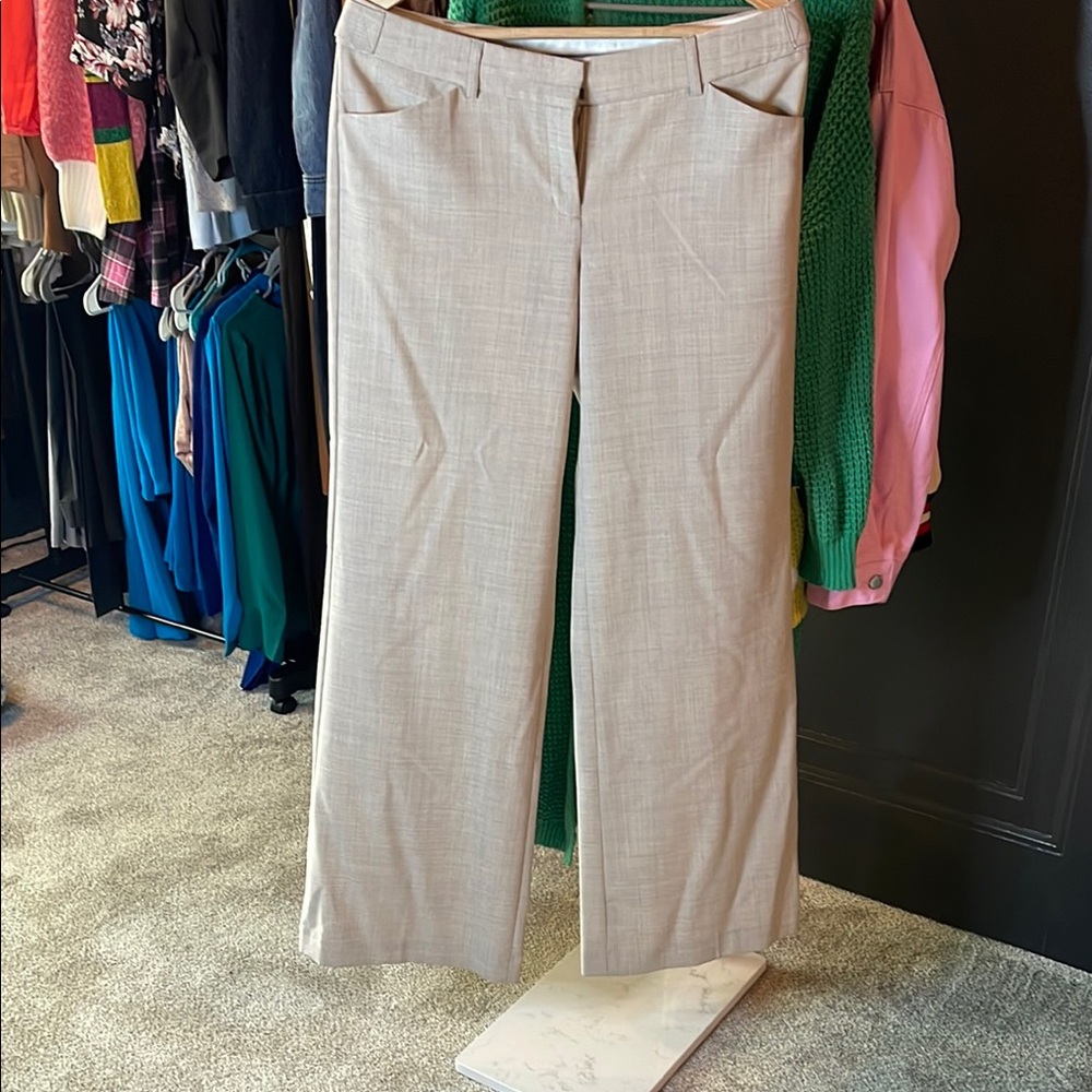 Express Editor Women's Tan Pants
